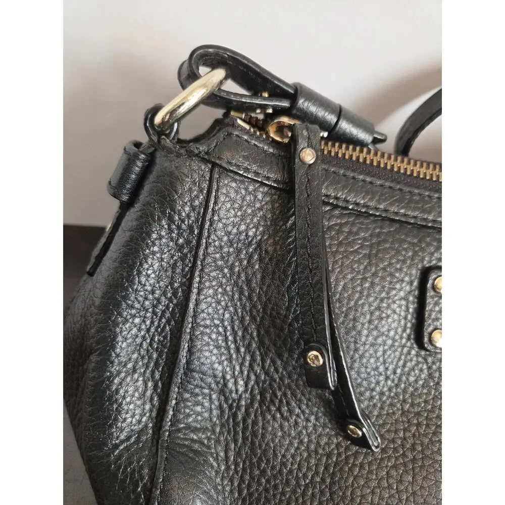 Kate Spade Berkshire Road Gabriella Pebbled Black Leather Purse Crossbody